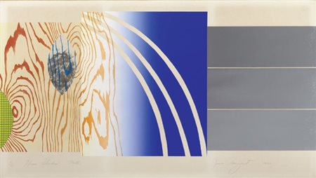 James Rosenquist Grand Forks 1933 Horse Blinders (North), 1972 Serigrafia e...
