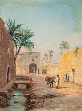 Ernst Huber (Vienna 1895-1960)  - Vita a Biskra