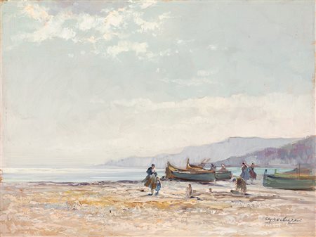 Cesare Gheduzzi (Crespellano 1894-Torino 1944)  - La Costa Azzurra