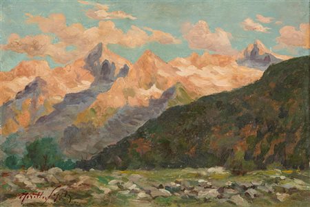 Mario Moretti Foggia (Mantova 1882-Pecetto di Macugnaga 1954)  - "Monte Rosa"