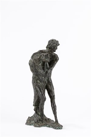 Nicola Neonato (Borzonasca 1912-Genova 2006)  - Adamo ed Eva