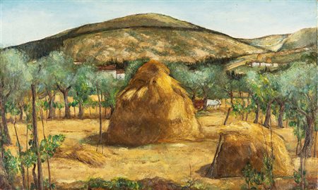 Gino Pozzi (Sesto Fiorentino 1900-1954)  - Il covone