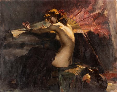 Richard Durando-Togo (Buenos Aires 1910-?)  - La modella