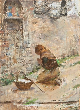 Ezio Marzi (Firenze 1875-1955)  - "Devota"