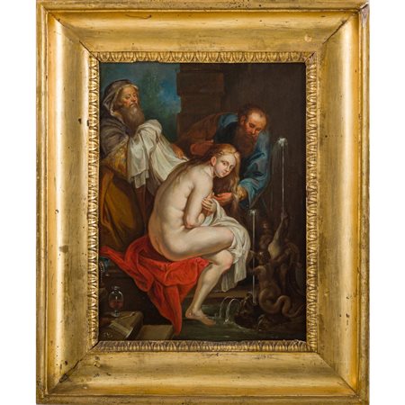 PIETER PAUL RUBENS (Cerchia di), Olio su tavola