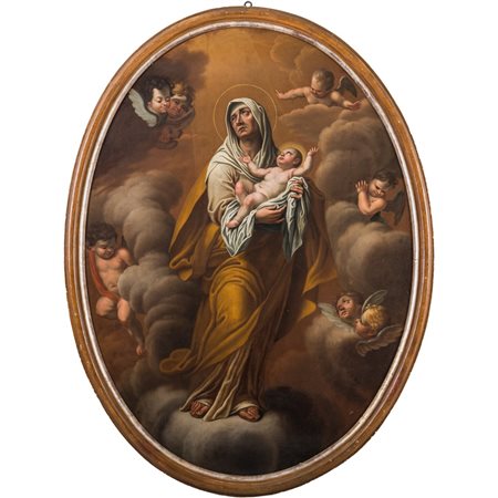 SCUOLA EMILIANA DEGLI INIZI DEL XVIII SECOLO, Olio su tela