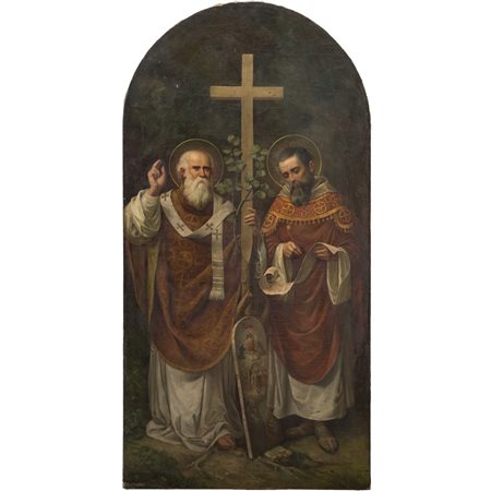 SCUOLA DELL'EUROPA ORIENTALE DEL XIX SECOLO, Olio su tela