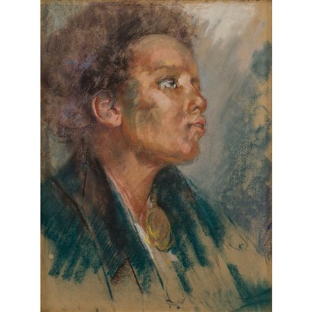 SCUOLA ITALIANA INIZI DEL XIX SECOLO, Pastello su cartone