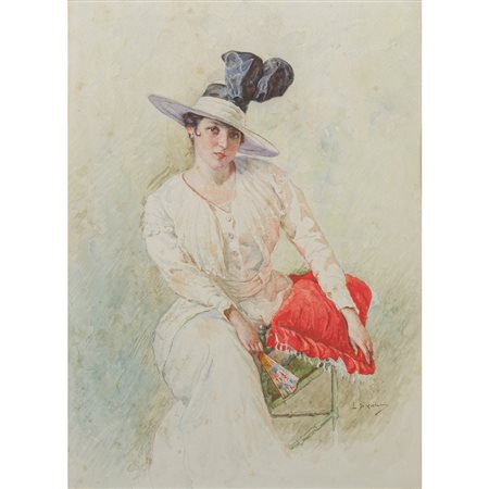 LUIGI DI GIOVANNI, Acquarello su carta