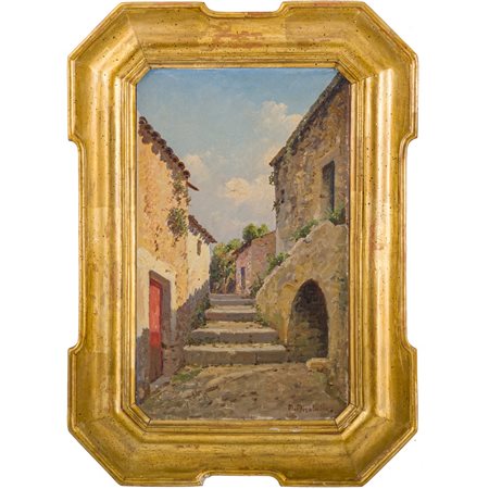 MARIO MIRABELLA, Olio su tela