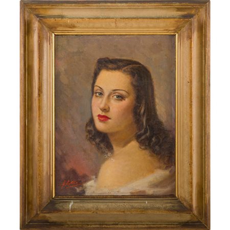 ANTONIO CUTINO, Olio su tela