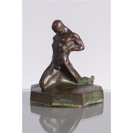 NINO GERACI, Scultura in bronzo