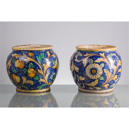 MANIF. CALATINA XIX SEC, Bottega Di Bartolo, Coppia di vasi