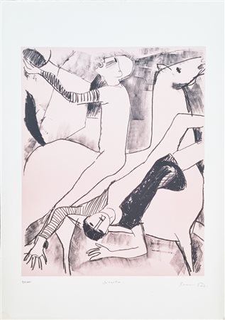 PAOLI BRUNO Firenze 1915-2005 "Giocolieri" 