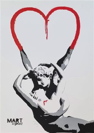 MART SIGNED Livorno 1988 "Senza titolo" 