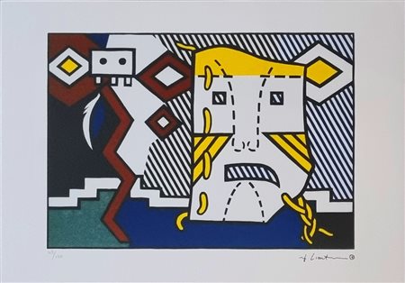 LICHTENSTEIN ROY New York 1923-1997 "Senza titolo"