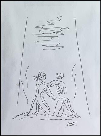 GUIDI VIRGILIO Roma 1891-Venezia 1984 “Senza titolo” 