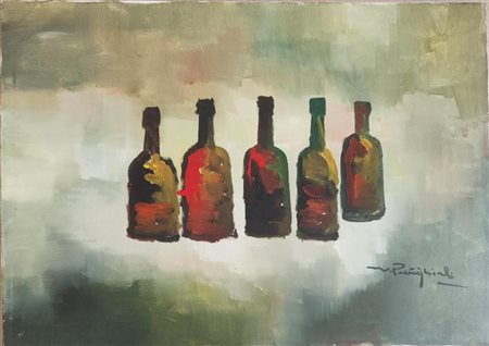 POSTIGLIONE VITTORIO (XX sec.) "Senza titolo"