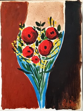 BREDDO GASTONE  Padova 1915-Calenzano 1991 "Senza titolo"