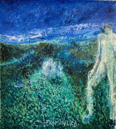 SAVINIO RUGGERO Torino (To) 1934 Primavera 1978 Olio su tela 131,00x116,00...