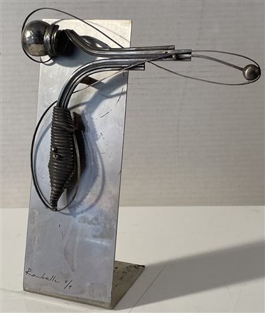 RAMBELLI AMILCARE Milano (Mi) 1943 Senza titolo in metallo es. 1/1 (pezzo...