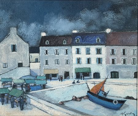 GUERIN MICHEL Francia (Francia) 1940 Maree basse 4 1995 Acrilici su faesite...