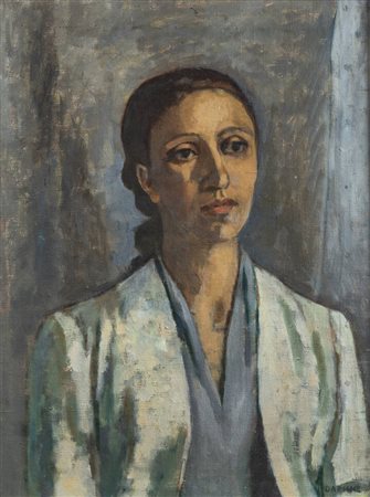 DAPHNE MAUGHAM CASORATI<BR>Londra (Regno Unito) 1897 - 1982 Torino<BR>"Figura femminile"