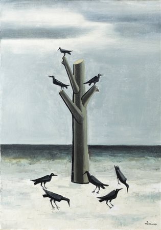 PIETRO MORANDO<BR>Alessandria 1892 - 1980<BR>"Essi mangiano"