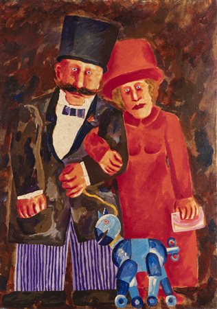 FRANZ BORGHESE<BR>Roma 1941 - 2005<BR>"Nozze d'oro"