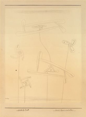 Paul Klee Münchenbuchsee 1879 - Muralto 1940 Fünf Dynamoradiolaren, 1926...
