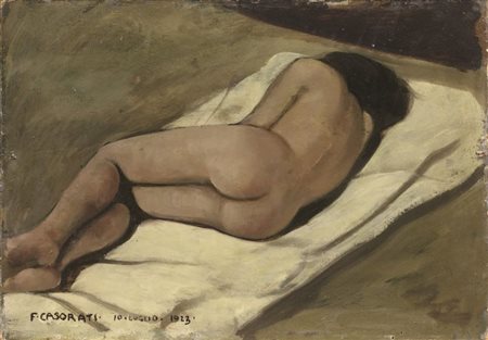 Felice Casorati Novara 1883 - Torino 1963 Studio per il «Meriggio», 1922-23...