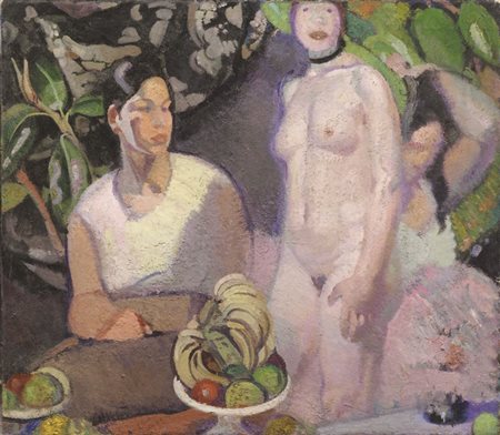 Felice Carena Cumiana (To) 1879 - Venezia 1966 Composizione, 1916 Olio su...