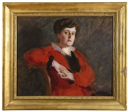 RITRATTO DI DONNA DI CARLO ALBERTO PETRUCCI, 1910