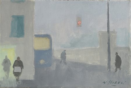 DIPINTO PONTE GARIBALDI DI FRANCO VILLORESI