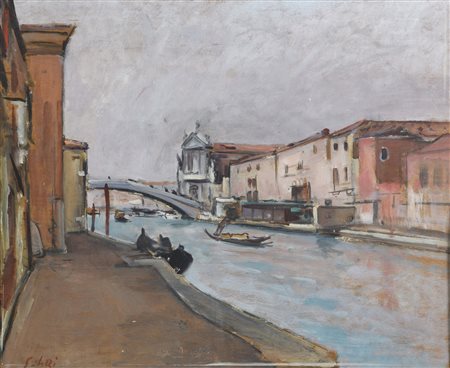 DIPINTO VENEZIA DI FIORAVANTE SEIBEZZI