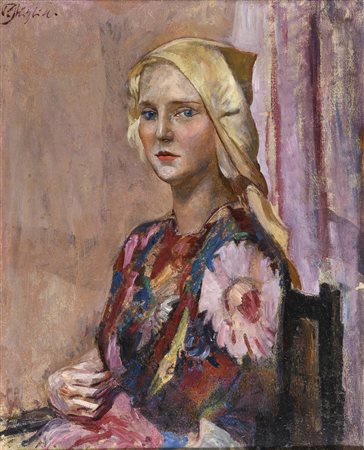 RITRATTO DI DONNA DI PAULO GHIGLIA