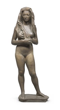 STATUA IN BRONZO NUDO DI VENANZO CROCETTI, ANNI '30