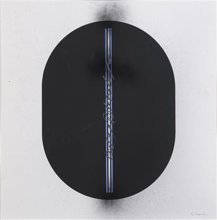 TECNICA MISTA SU BASE SERIGRAFICA DI GIOVANNI CARPENTIERI