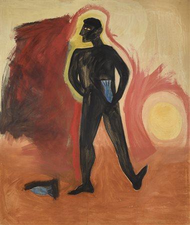 DIPINTO IL REGALO DI SABINA MIRRI, 1982