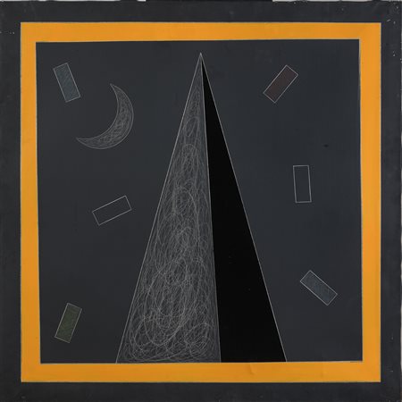 DIPINTO CUNEO DI FRANCO ANGELI, 1988