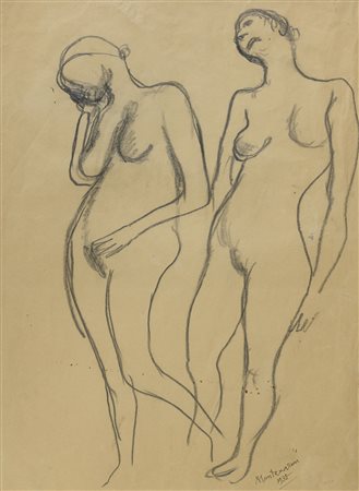 DISEGNO DONNE DI LUIGI MONTANARINI, 1935