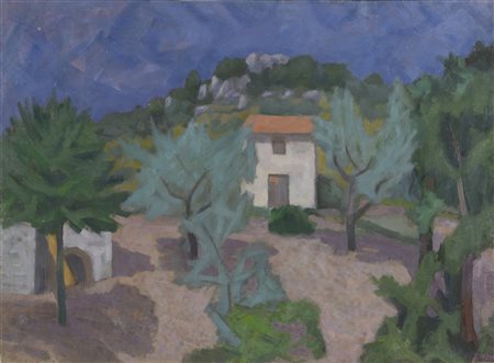 DIPINTO PAESAGGIO DI VINCENZO PINNA