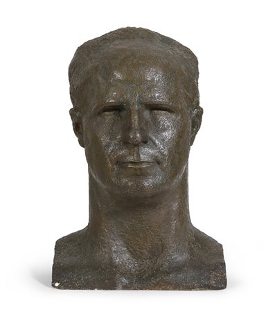 SCULTURA IN GESSO GERARCA DI DOMENICO RAMBELLI