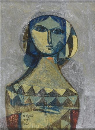 DIPINTO DONNA DI ALI HASHIM ABDUL KARIM AL JABIRI, 1975