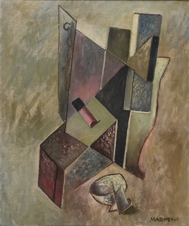 DIPINTO COMPOSIZIONI GEOMETRICHE DI ANTONIO MARASCO