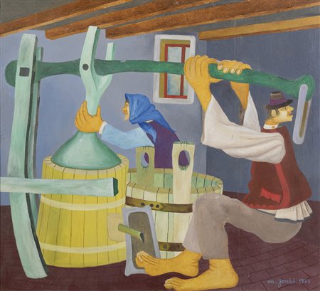 DIPINTO VENDEMMIA DI MARTIN JONAS