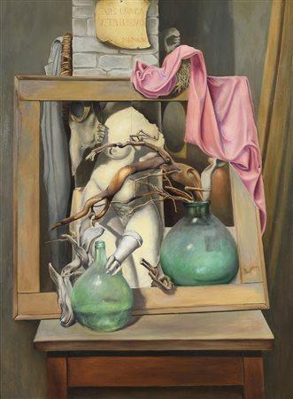 DIPINTO ARS LUNGA DI CARLO COLOMBO