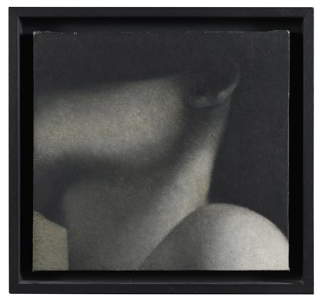 DIPINTO PROFILO DI FRANCO SARNARI