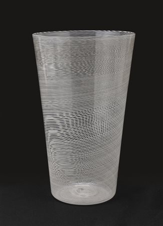 VASO IN VETRO, CARLO SCARPA PER VENINI ANNI '30