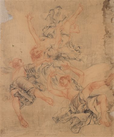 CARTONE PREPARATORIO PER LE TRE VITTORIE, ANNI '30